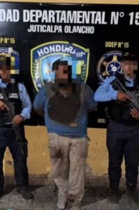 Persecución policial en Juticalpa termina con captura y fuerte decomiso