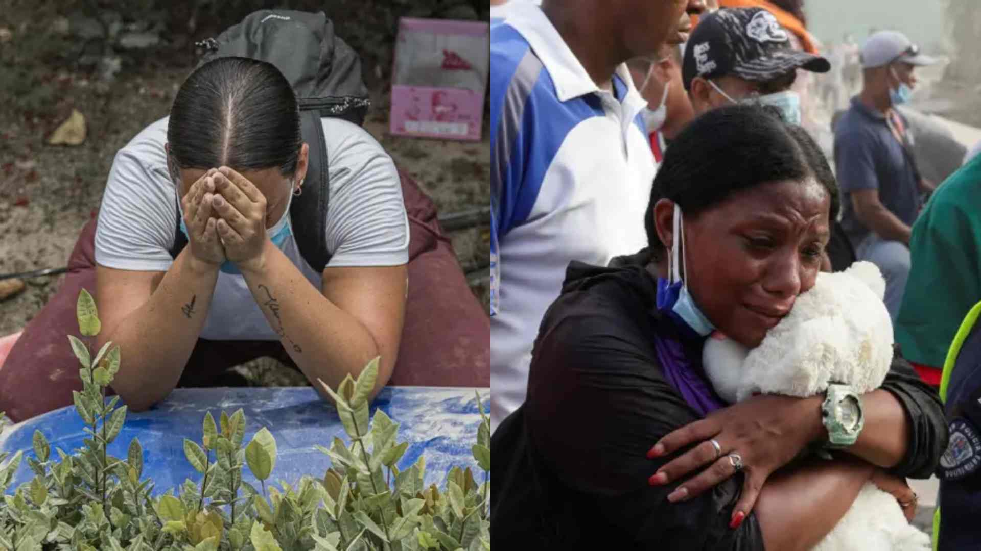 FOTOS | Terremotos en Venezuela dejan escenas desgarradoras bajo los escombros