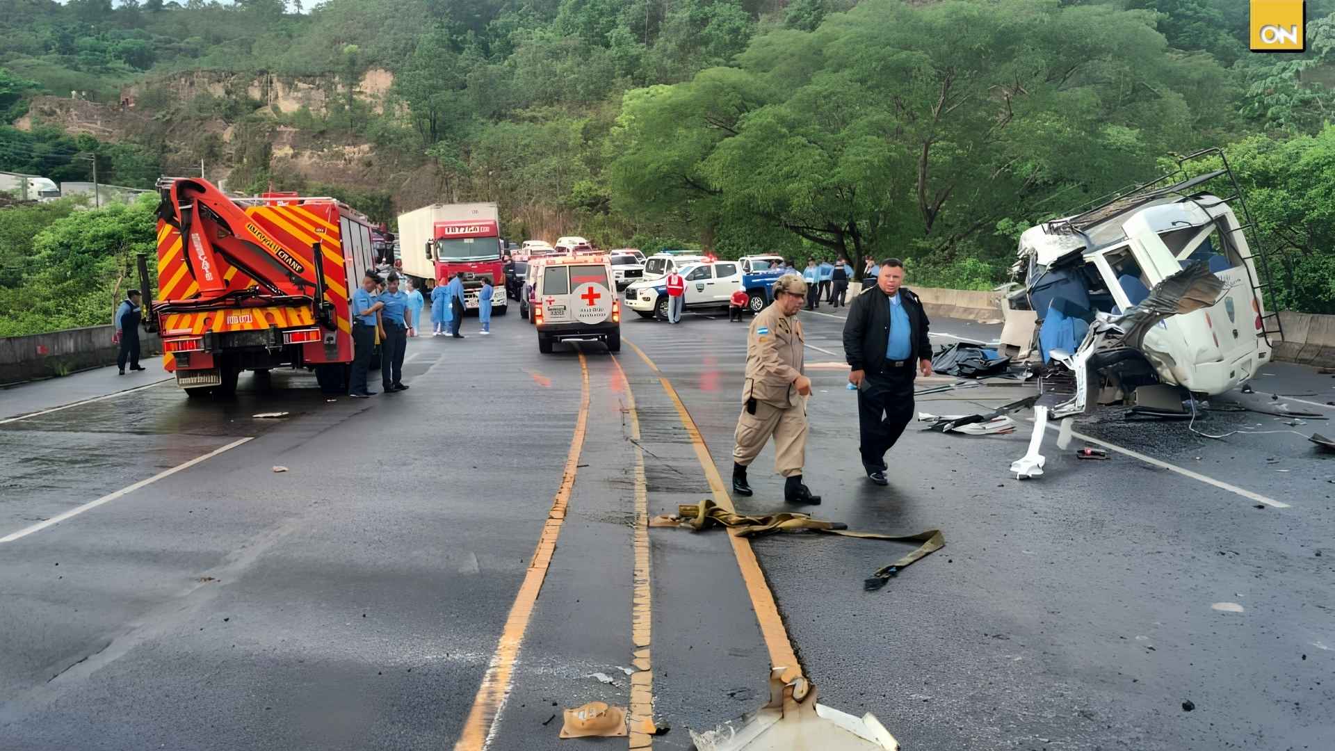 Trascienden lista de fallecidos en accidente de la cuesta de El Rodeo, Comayagua ¿Quiénes eran los policías fallecidos