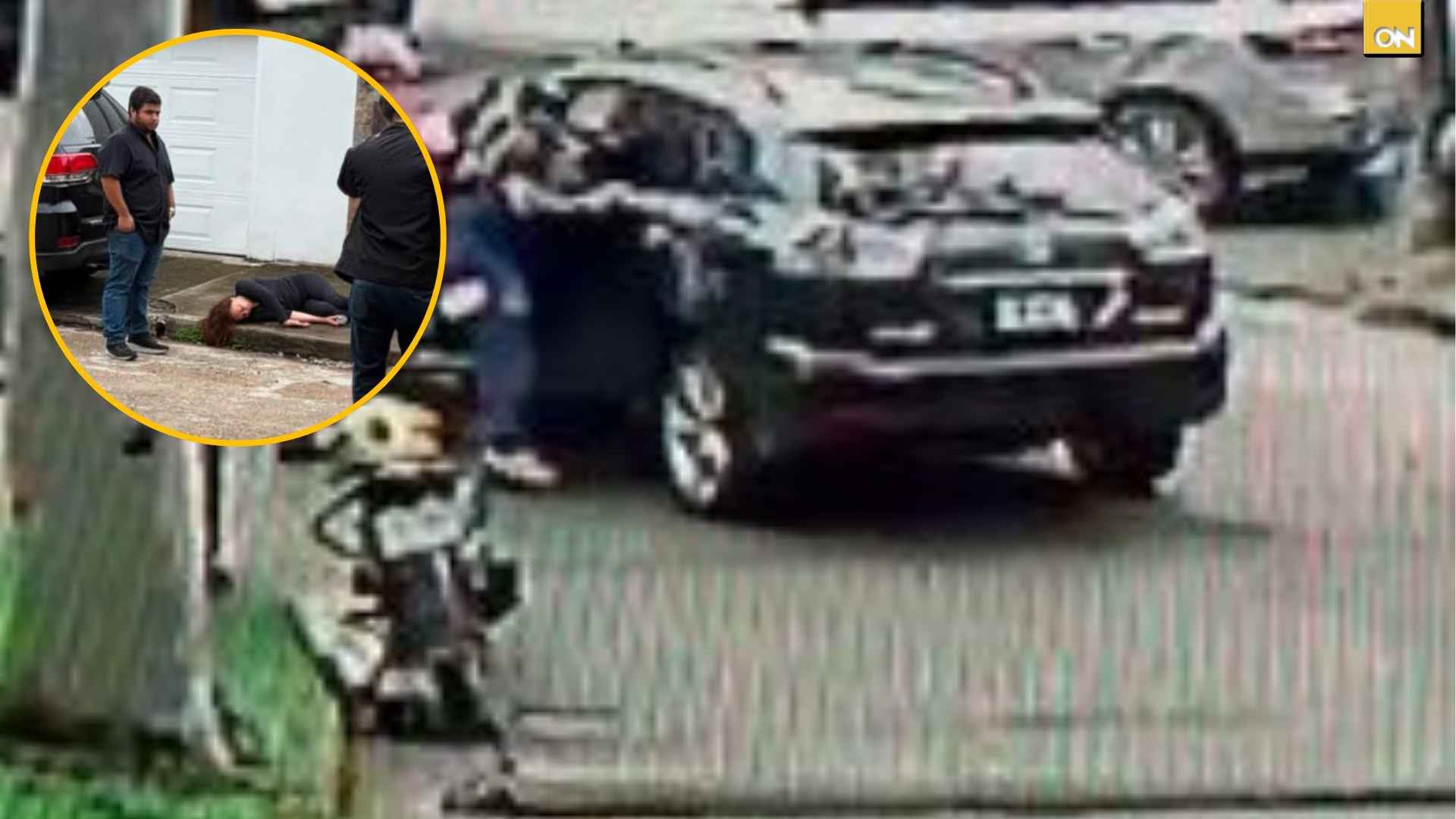 Video Una mujer en presunto estado de ebriedad provoca caos vial en exclusiva colonia de Tegucigalpa y deja al menos 18 vehículos dañados