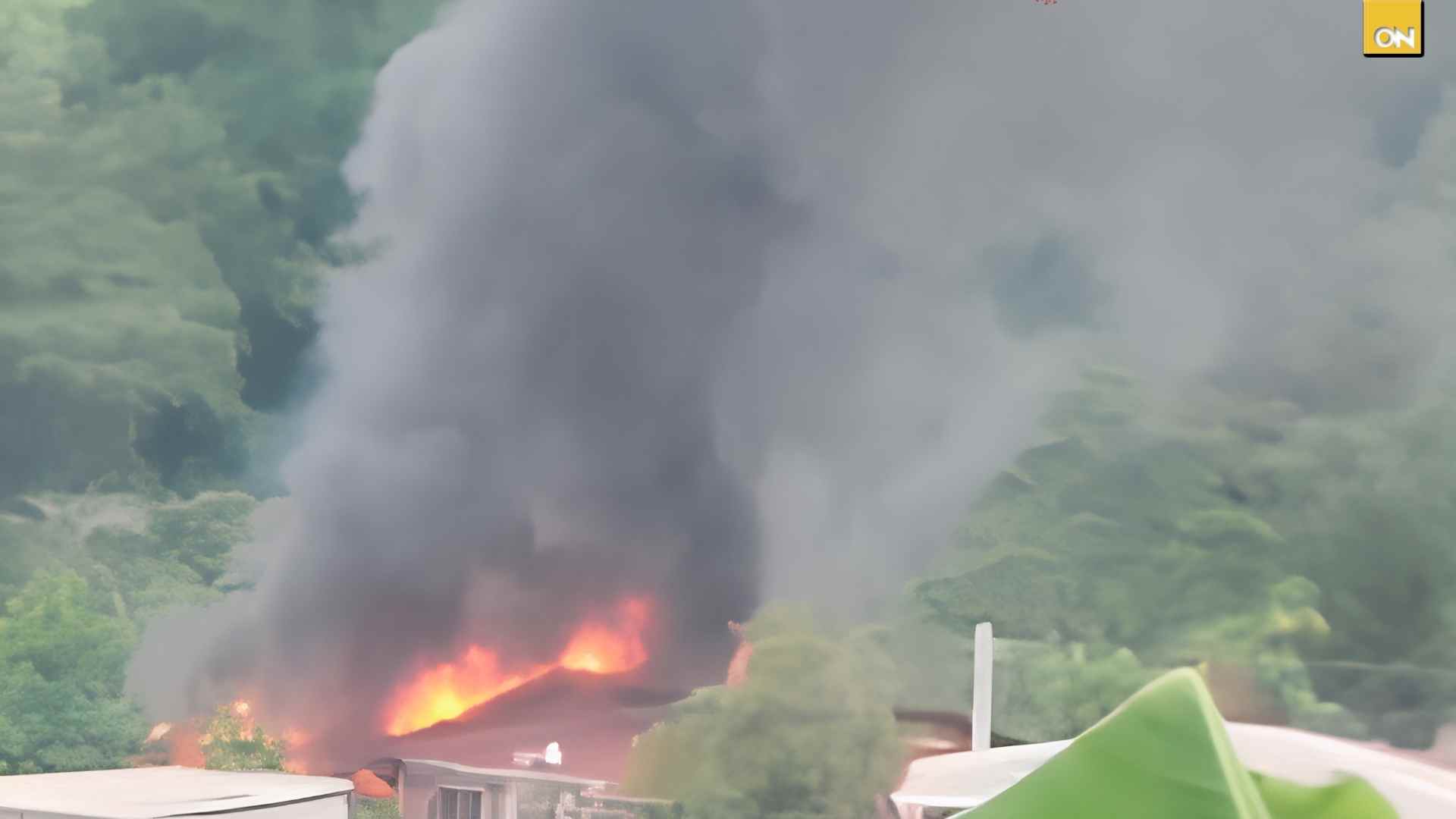 Voraz incendio en San Pedro Sula deja una mujer fallecida