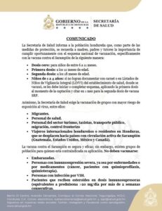 Honduras confirma primer contagio local de sarampión ya asciende a cinco 
