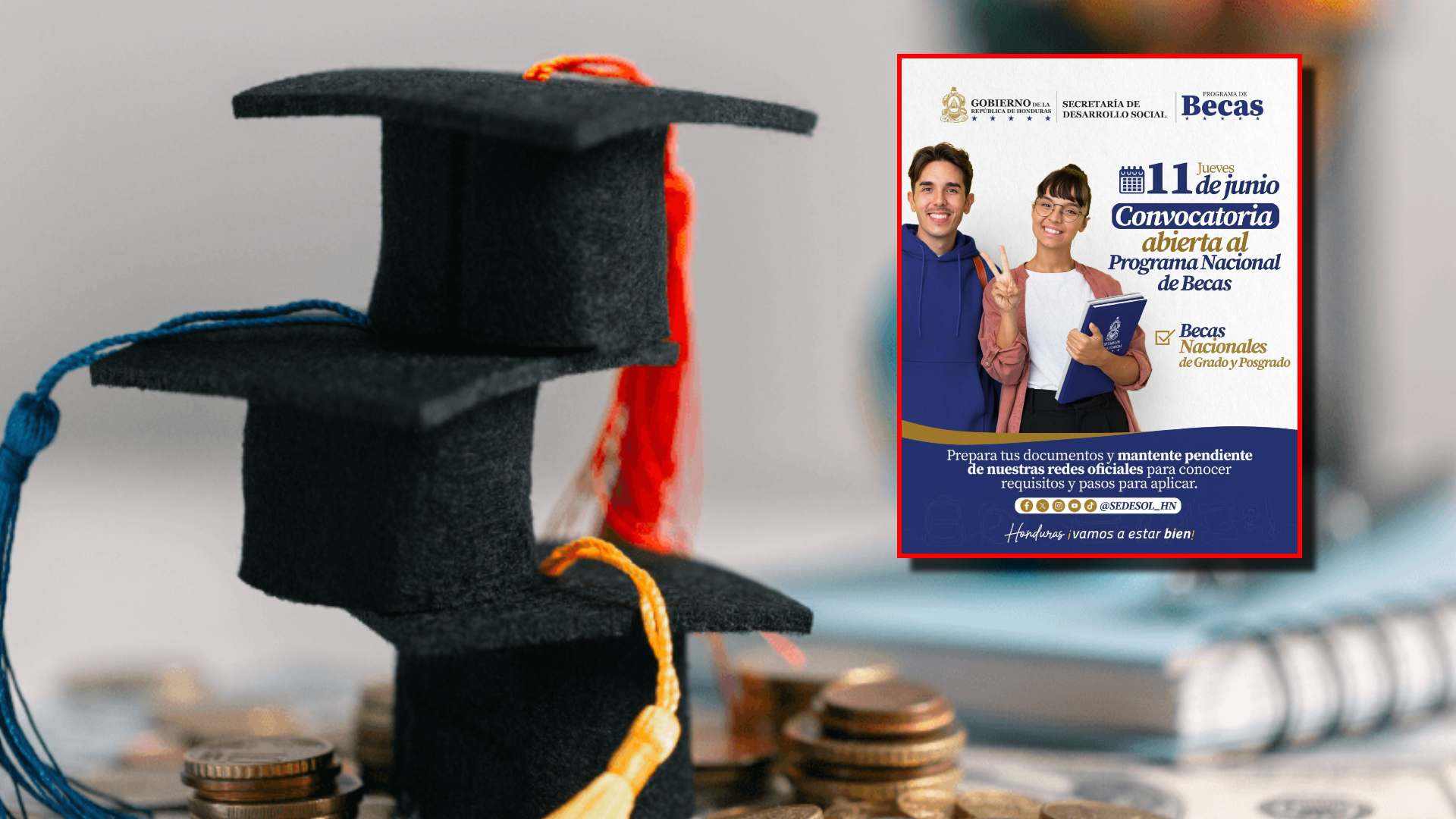 Becas para hondureños 2026: Nacionales e internacionales