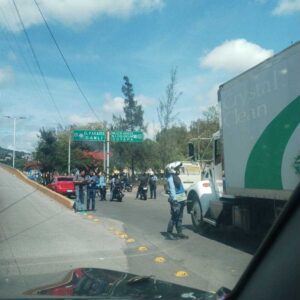 calles cerradas en Tegucigalpa (2)