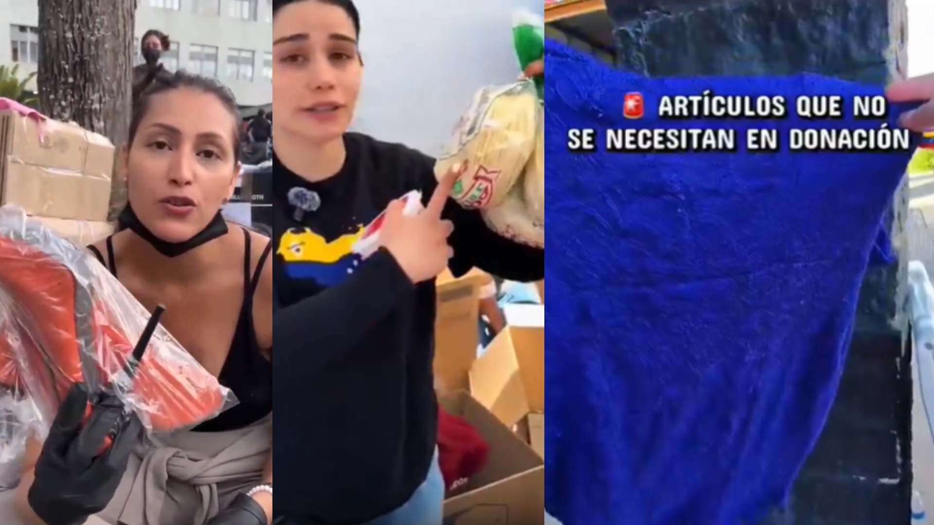 Llamado sobre las donaciones tras sismos en Venezuela