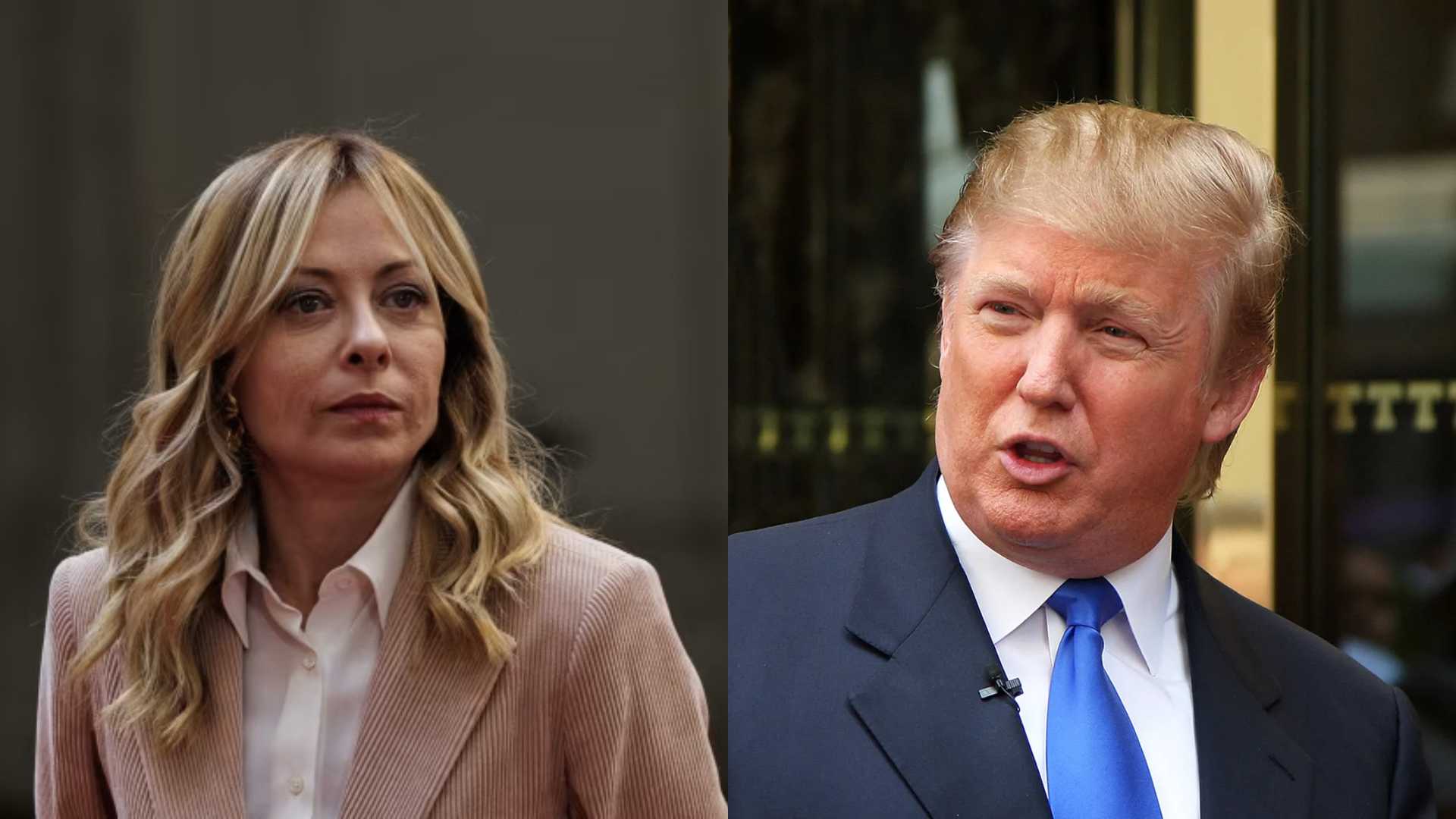 Zipizape entre presidente Donald Trump y primera ministra de Italia