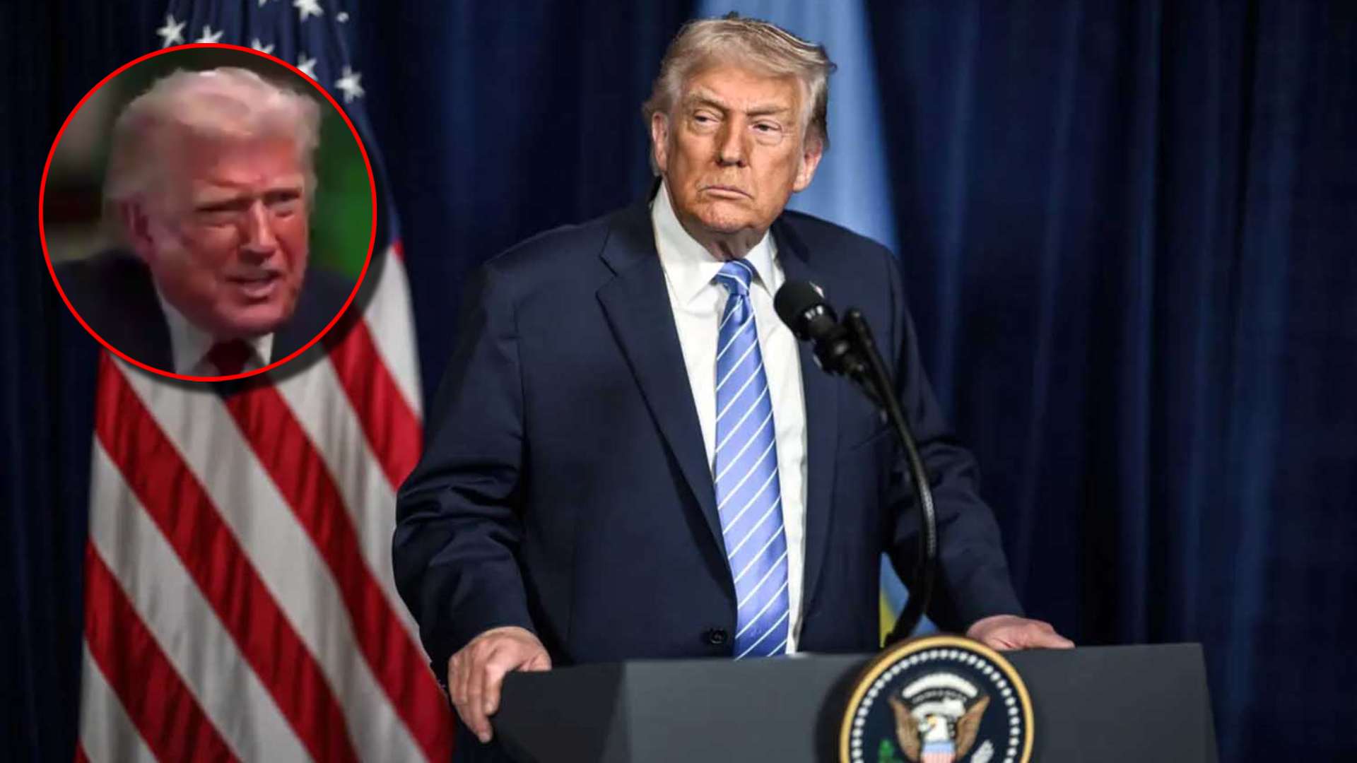 Así fue el momento que Donald Trump se retiró de entrevista