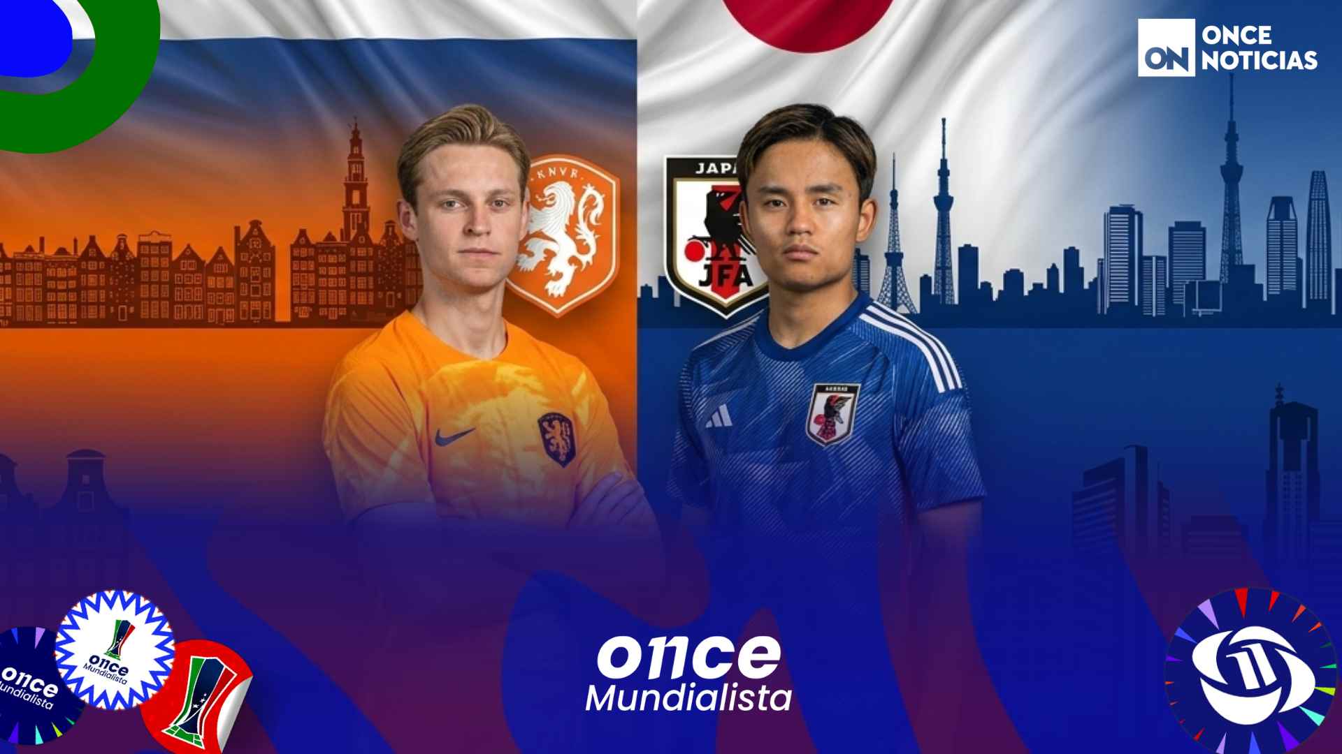 en vivo Países bajos Japón
