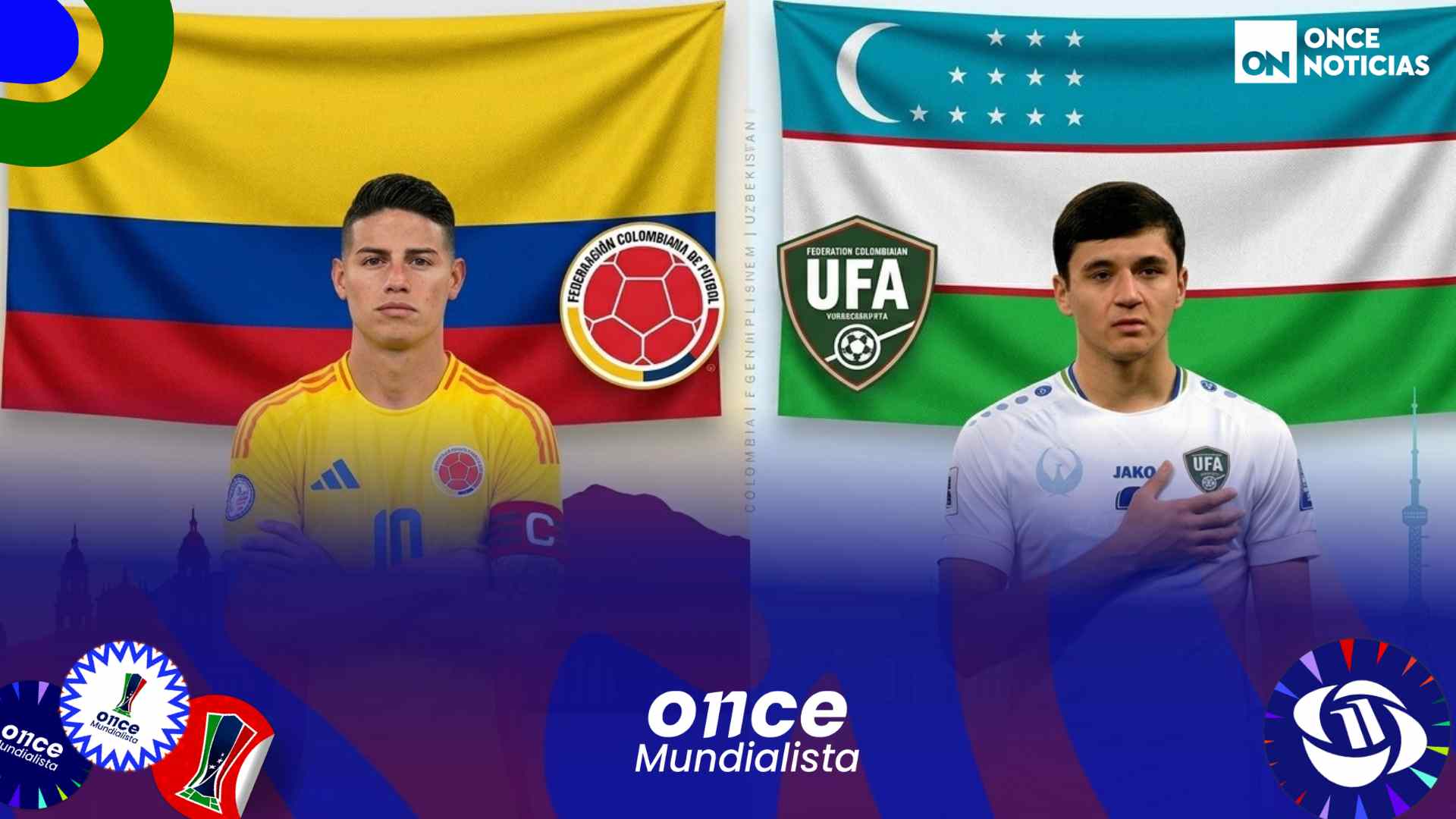 en vivo Uzbekistán Colombia