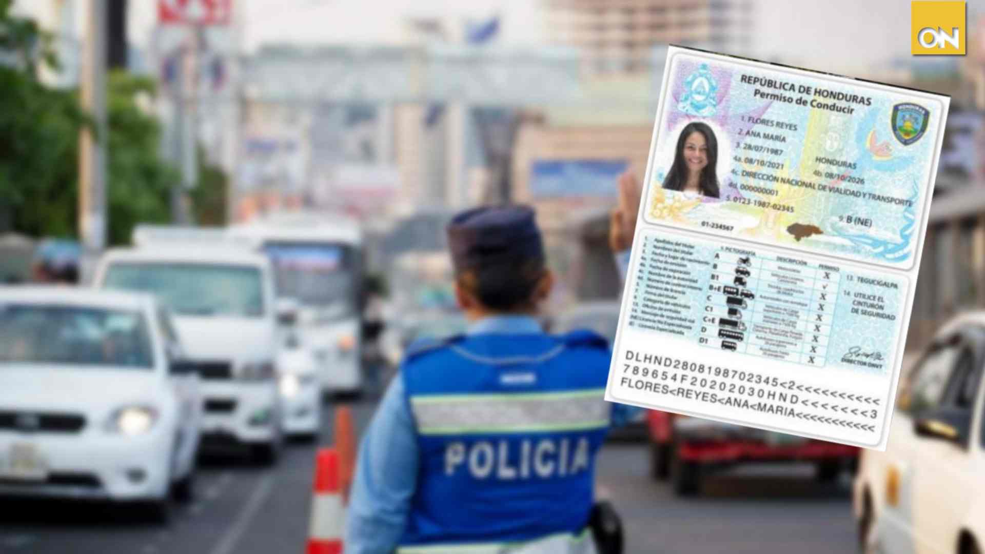 licencia de conducir en Honduras
