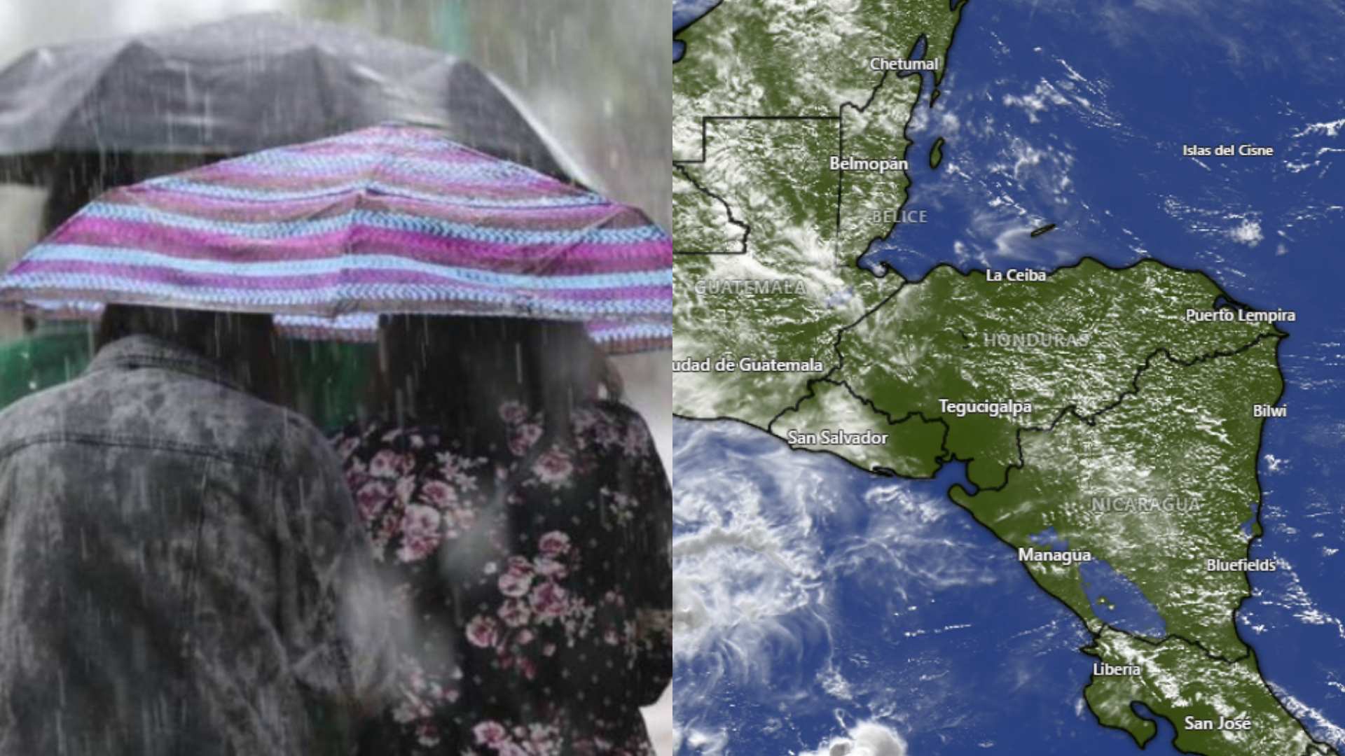 Pronostican lluvias con llegada de onda tropical en Honduras