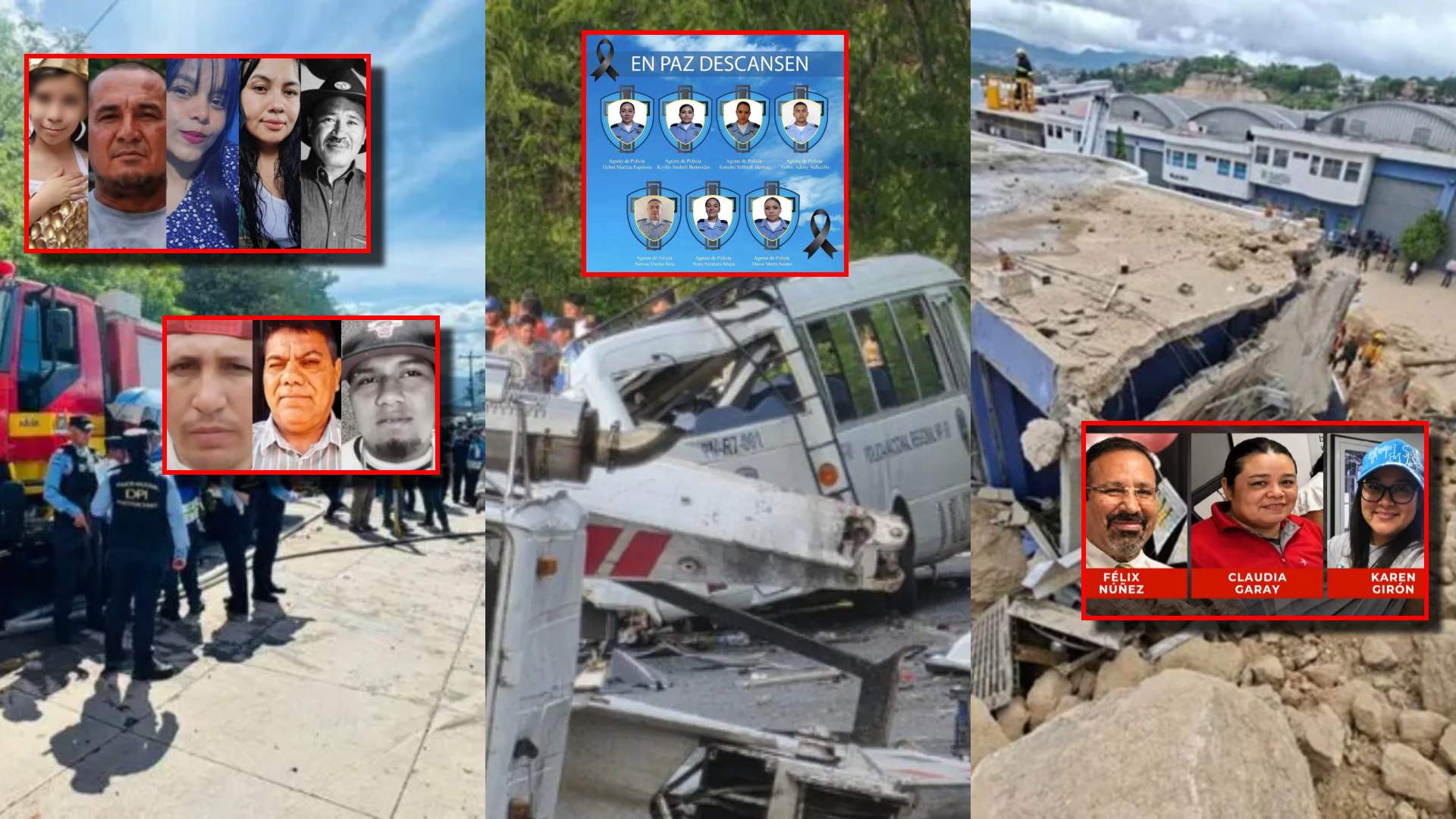 Al menos 18 muertos en tres tragedias en junio en Honduras