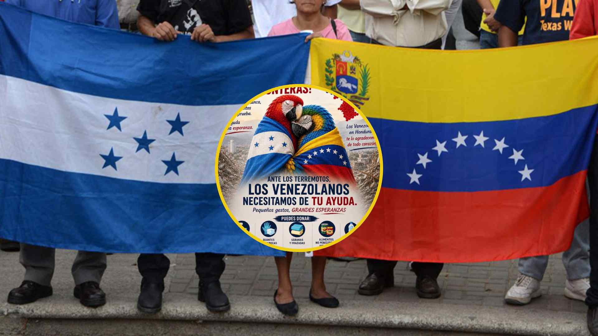 Habilitan puntos de recolección en Tegucigalpa y San Pedro Sula para damnificados por terremotos en Venezuela