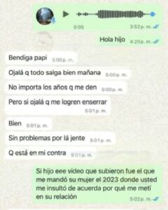 Revelan mensaje de Daniel Meraz antes de entregarse a la DPI