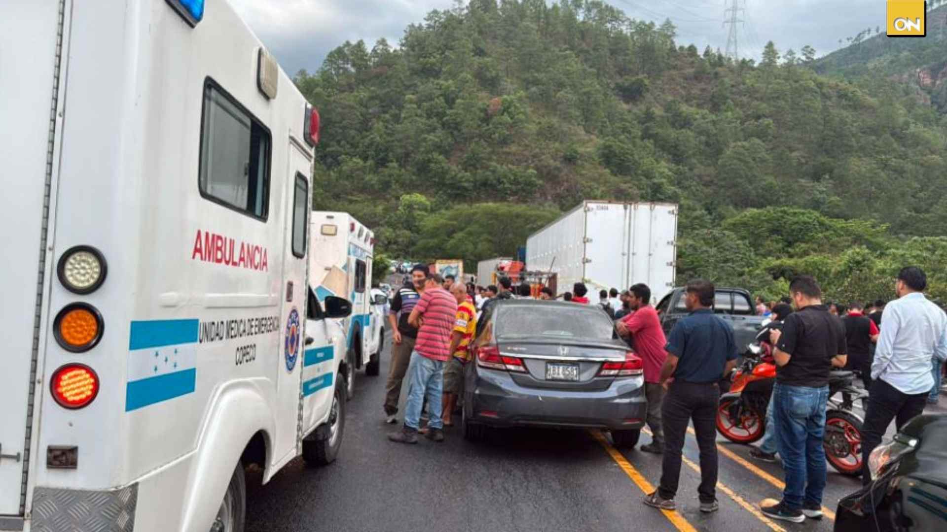 ¿Cuál es la condición médica de los policías heridos en el accidente de El Rodeo, Comayagua