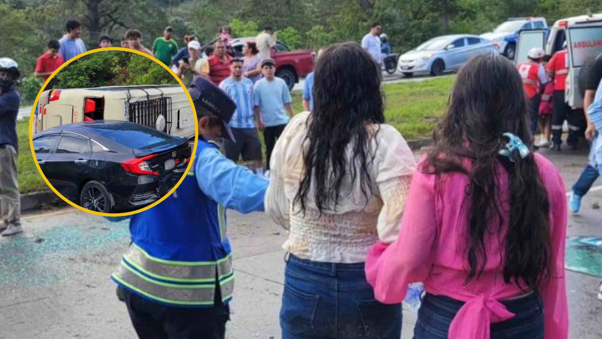 “Mami, levántese”: desgarrador momento tras accidente que dejó más de 10 heridos en la CA-5