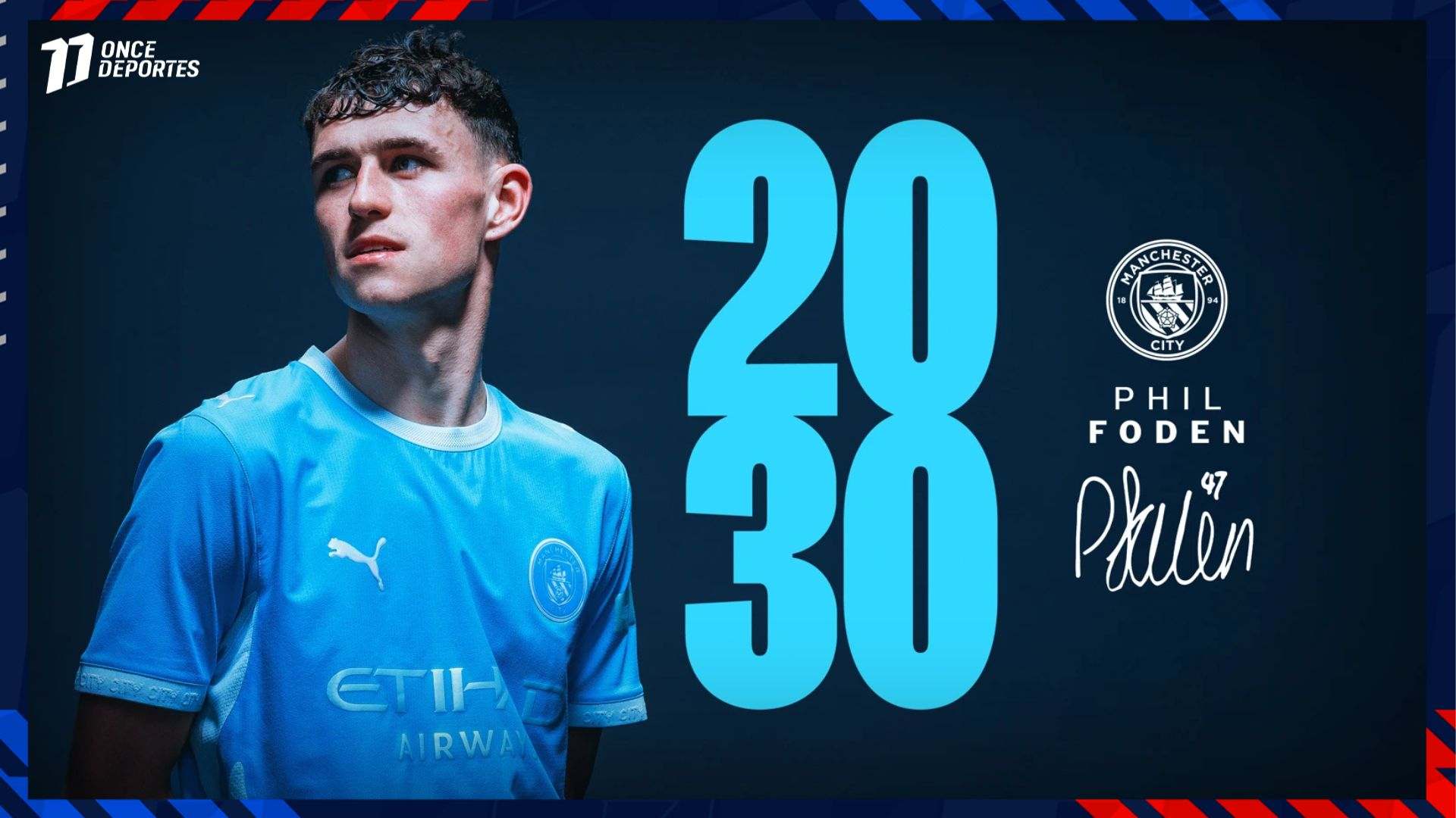 Foden Contrato Hasta 2030