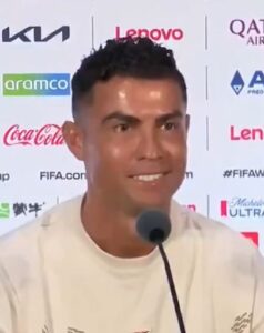 Cristiano Ronaldo encara a periodista en conferencia de prensa: "Tú eres uno de los que no me quiere"