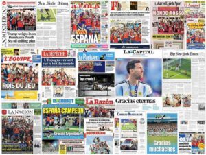 El mundo se rinde ante España tras su coronación en el Mundial 2026: conozca las principales portadas