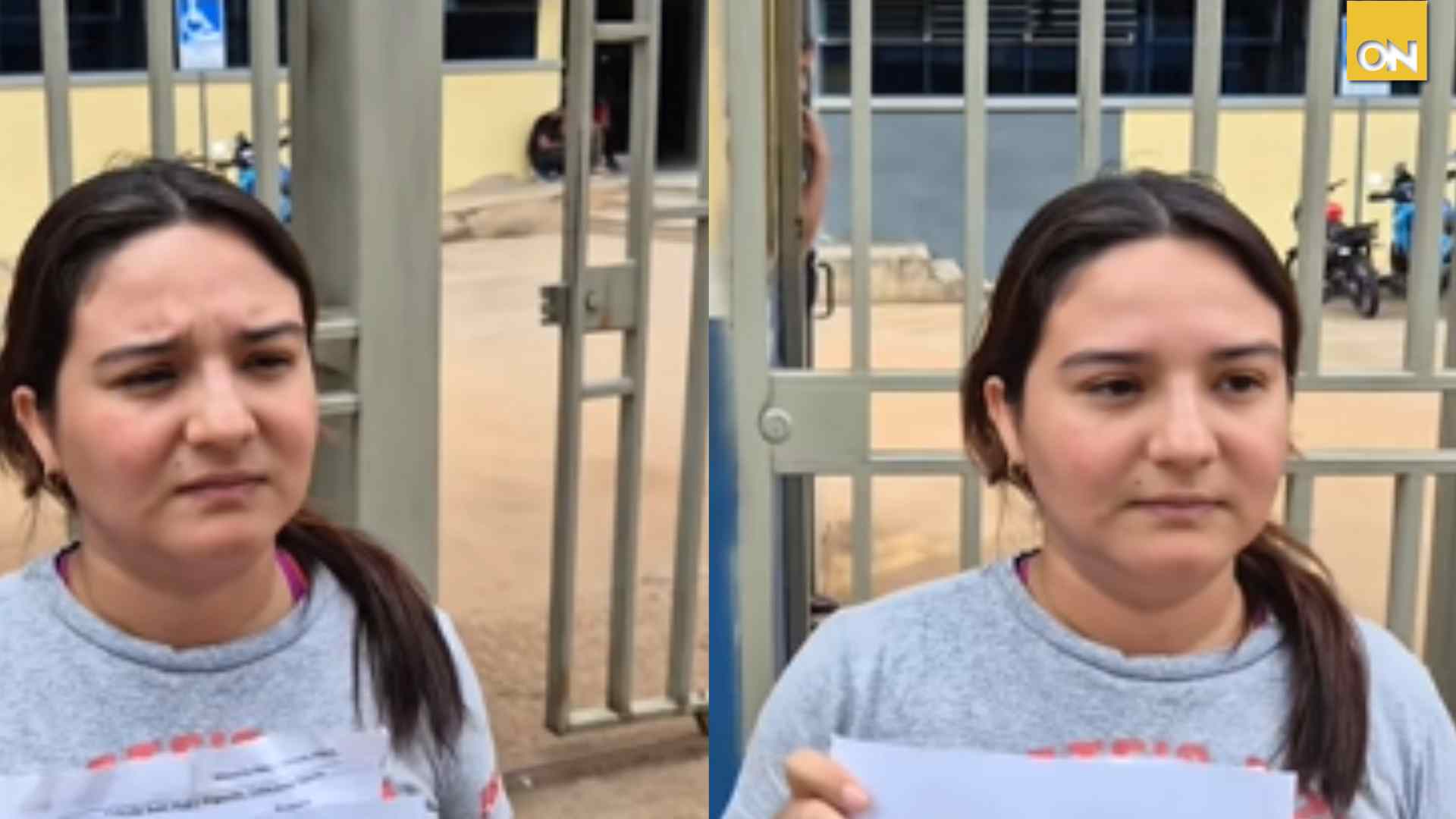 Carla Manzano hondureña denuncia