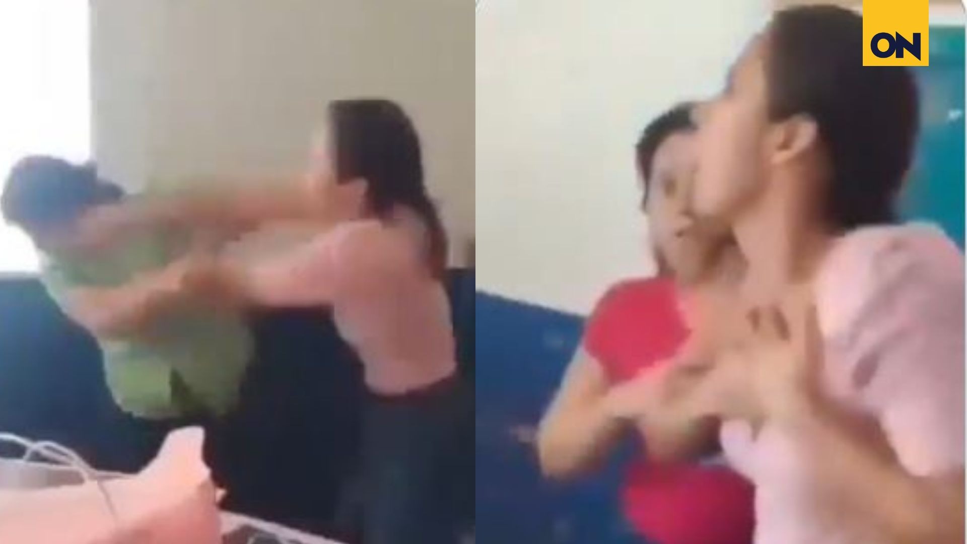 VIDEO | Mujer irrumpe en salón de clases y agrede a una docente frente a estudiantes en Nicaragua