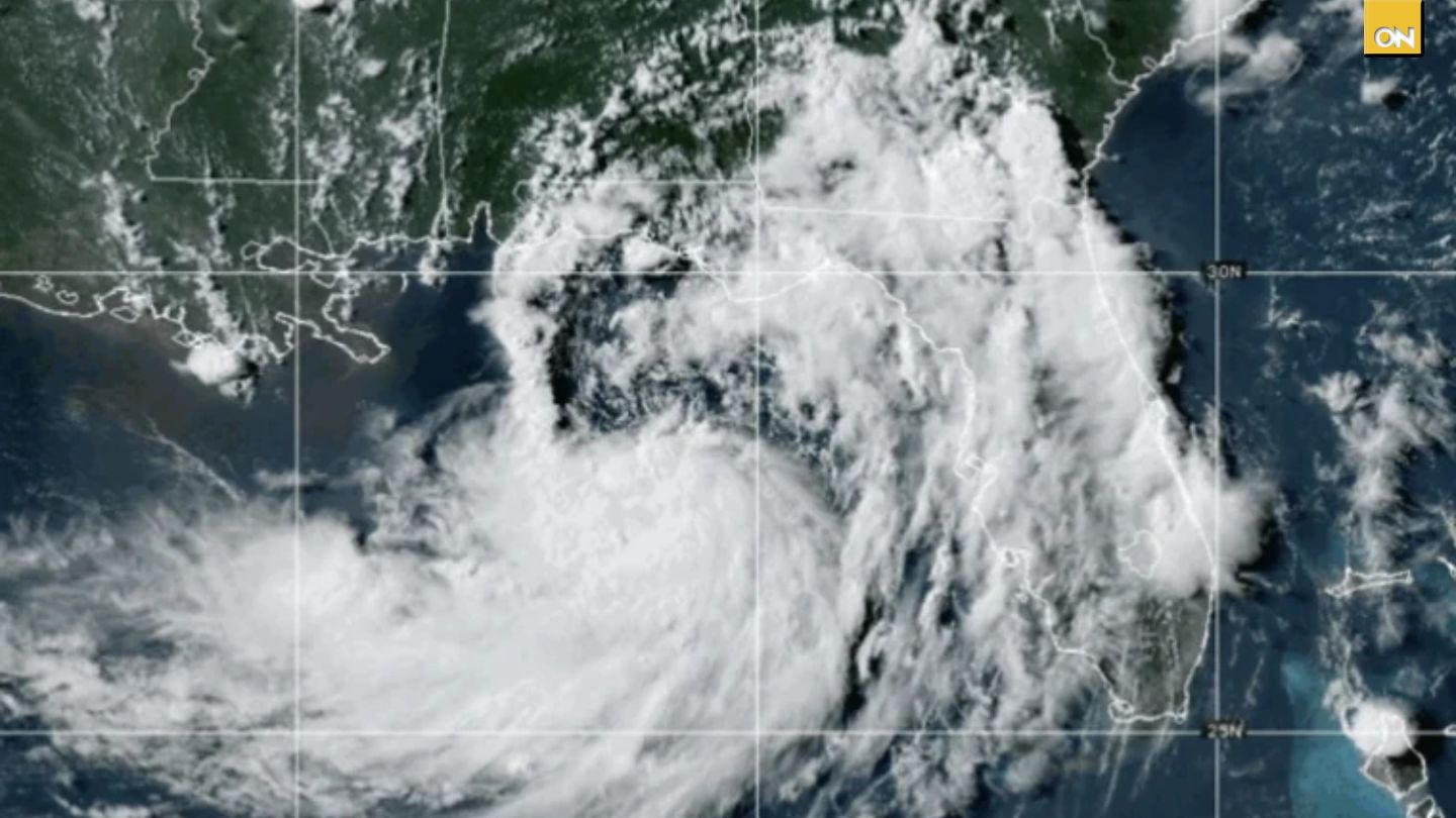 Tormenta tropical Bertha se fortalece en el Golfo de México