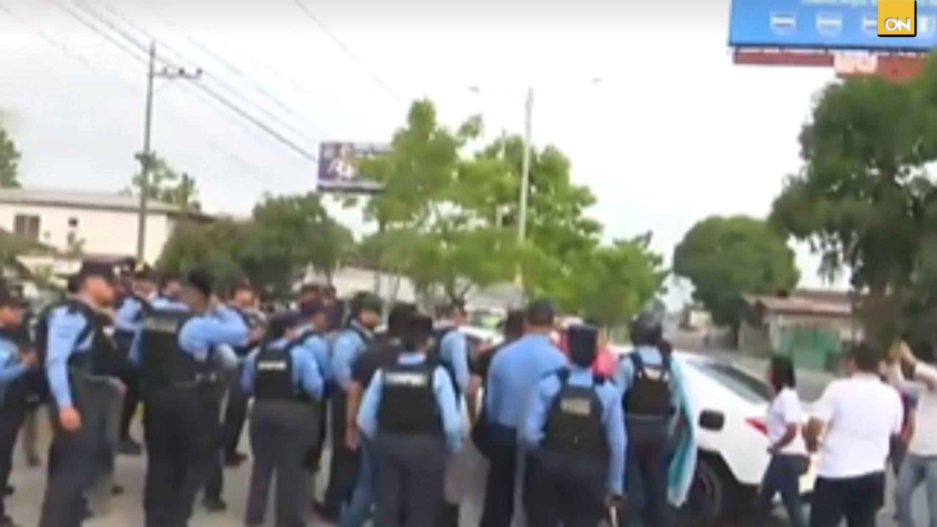 Protestan en El Progreso por aumento a la tasa vehicular