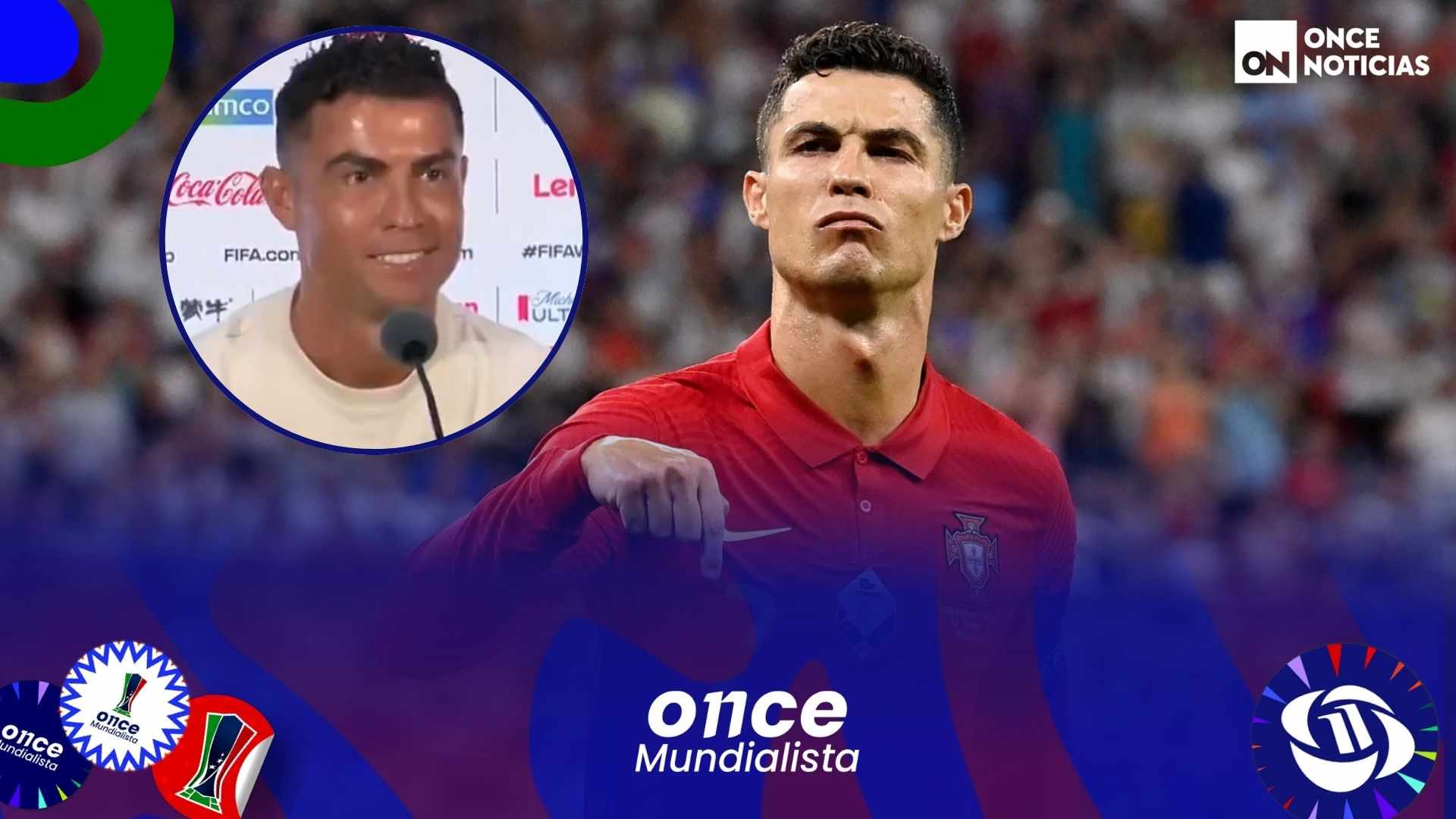 Cristiano Ronaldo encara a periodista en conferencia de prensa: "Tú eres uno de los que no me quiere"
