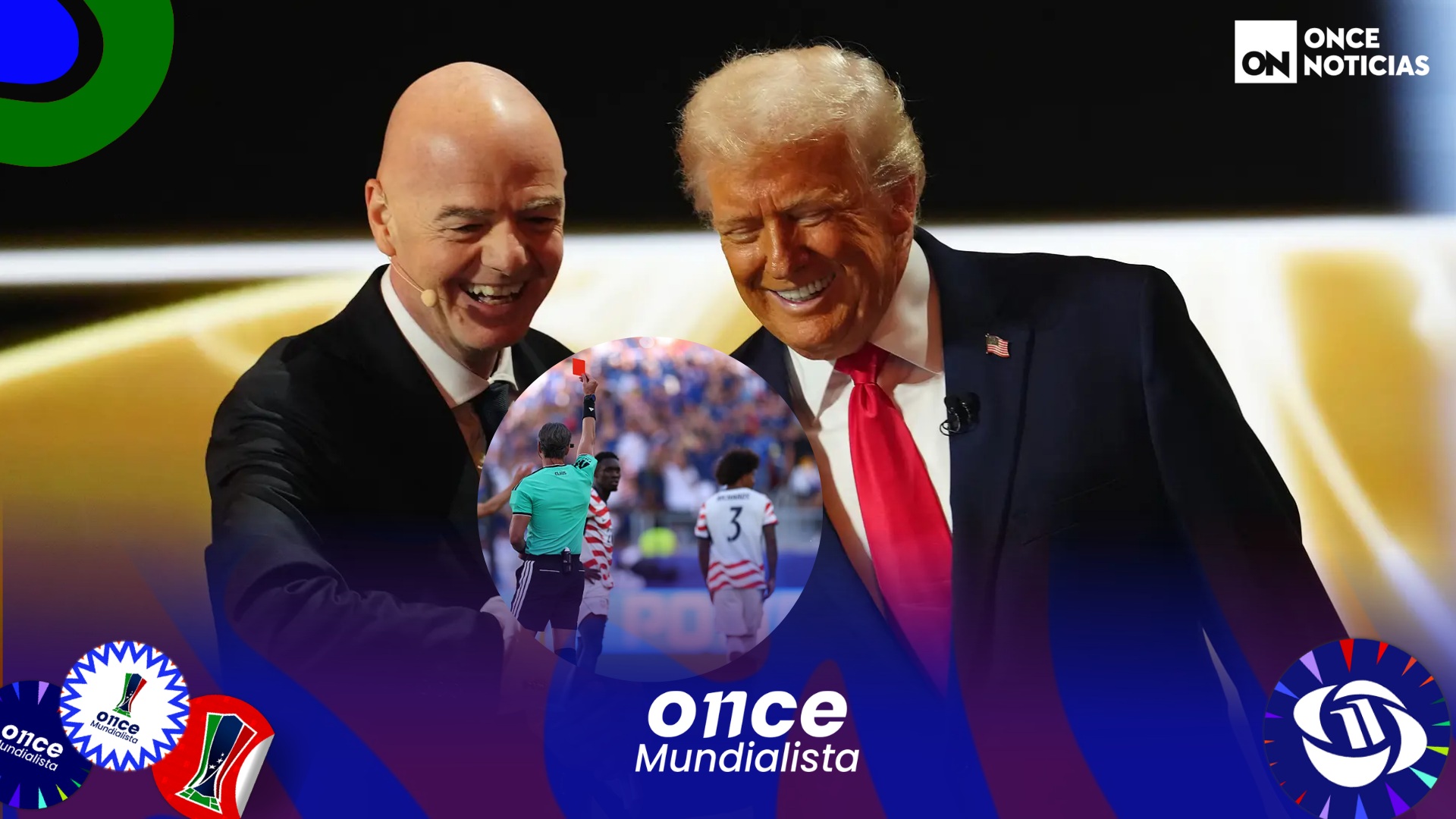 Trump confesó que llamó a la FIFA por la roja a Balogun