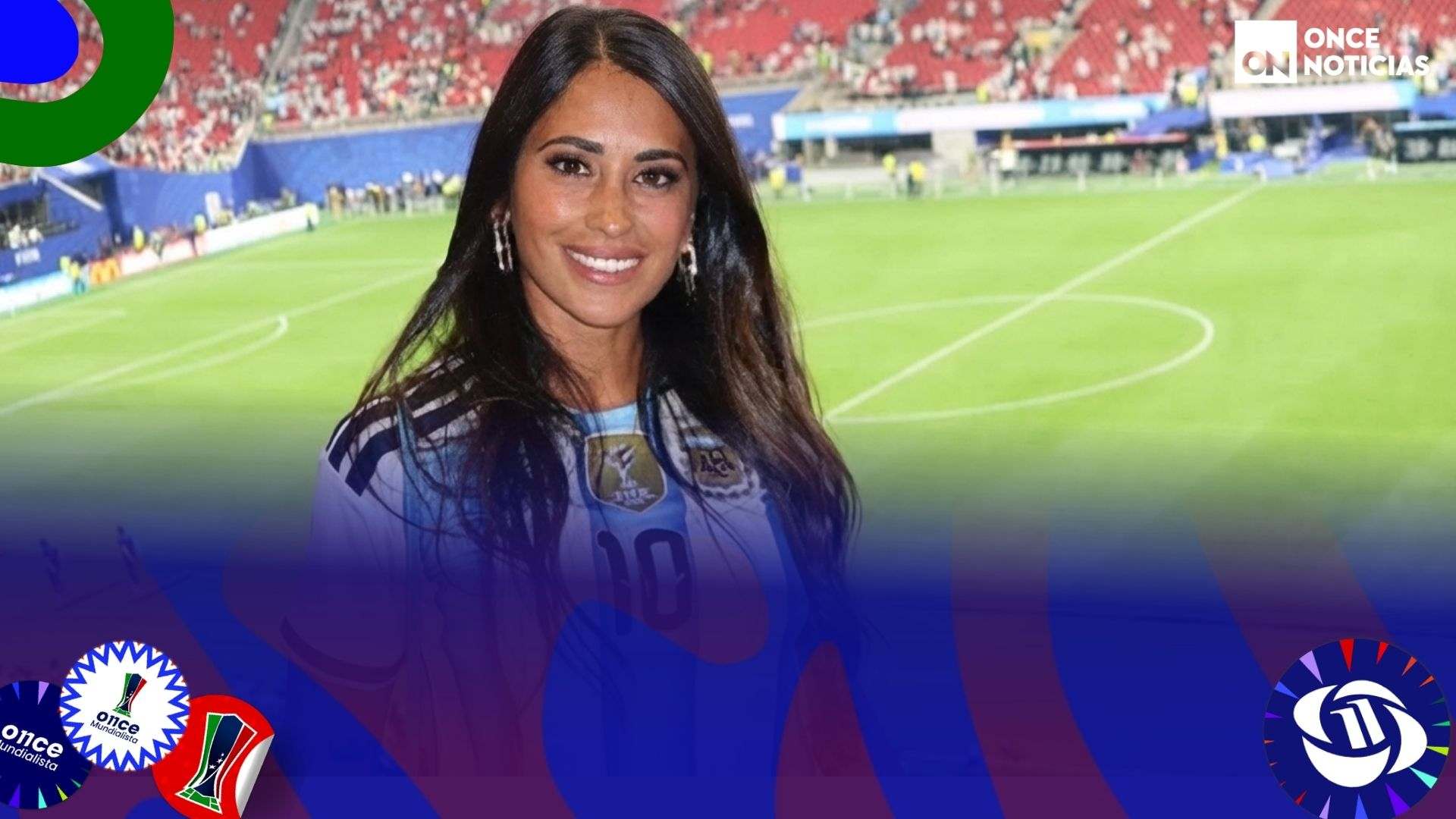 Antonela Roccuzzo Celebración Argentina