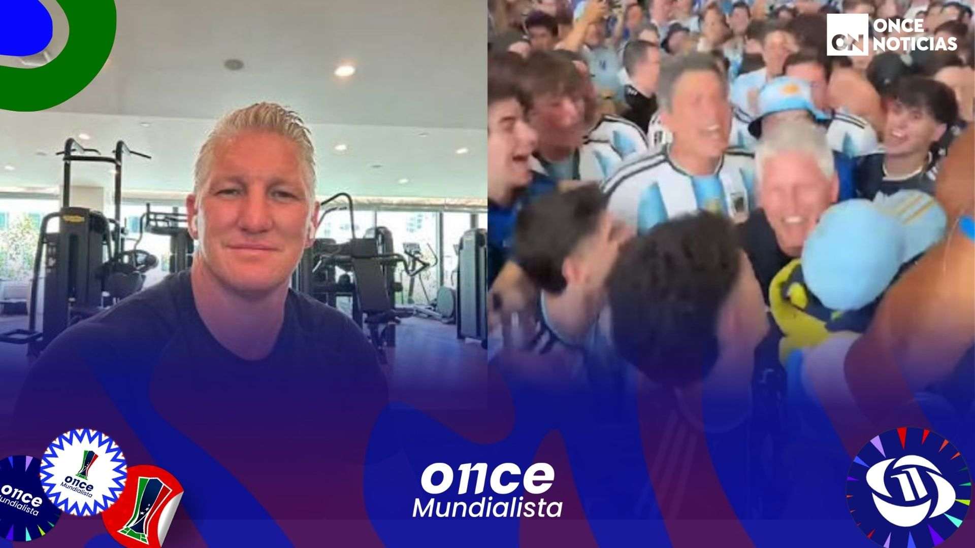 Bastian Schweinsteiger Hinchada argentina