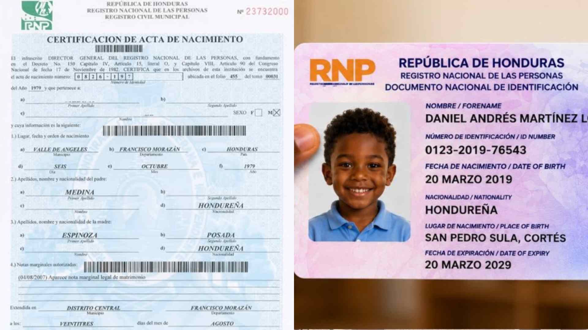 ¿La partida de nacimiento dejará de ser válida para menores tras la emisión de la DINNA?