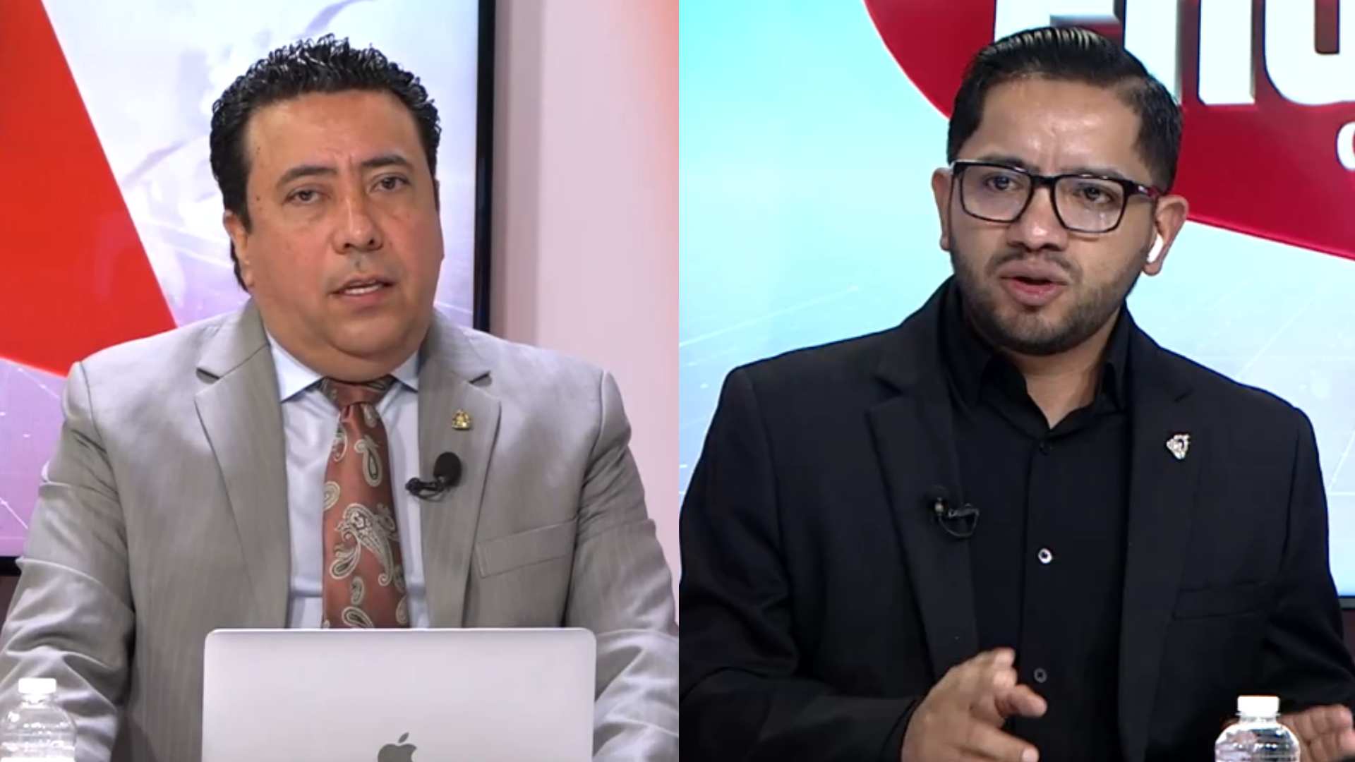 Debate sobre ENEE Honduras durante La Entrevista