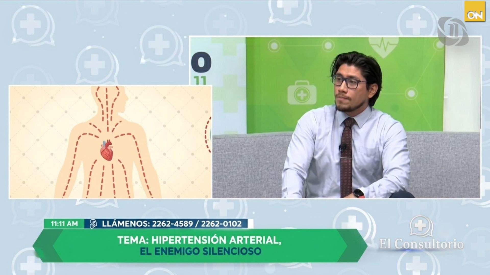 El Consultorio del Once: cómo detectar y controlar la hipertensión arterial