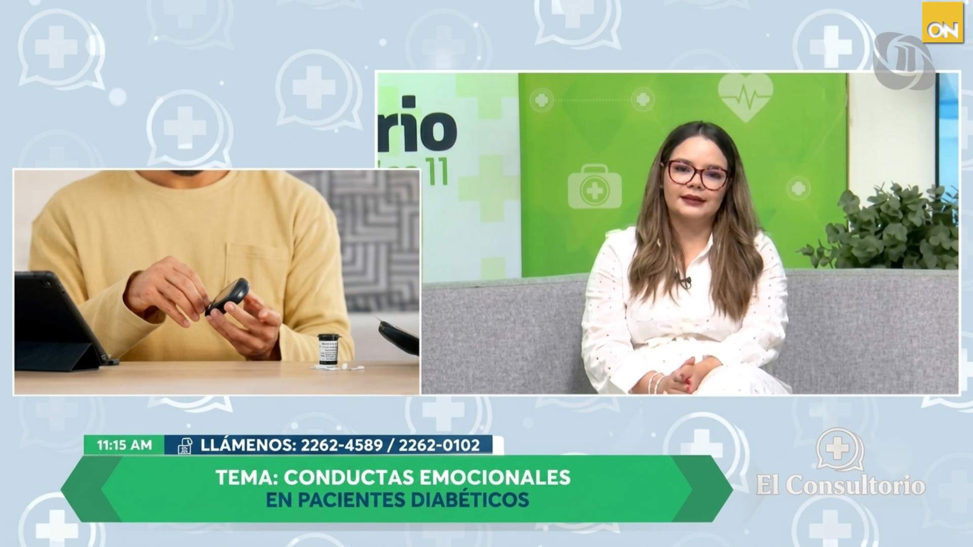 El Consultorio del Once: emociones y diabetes, ¿Un vínculo que puede complicar la salud?