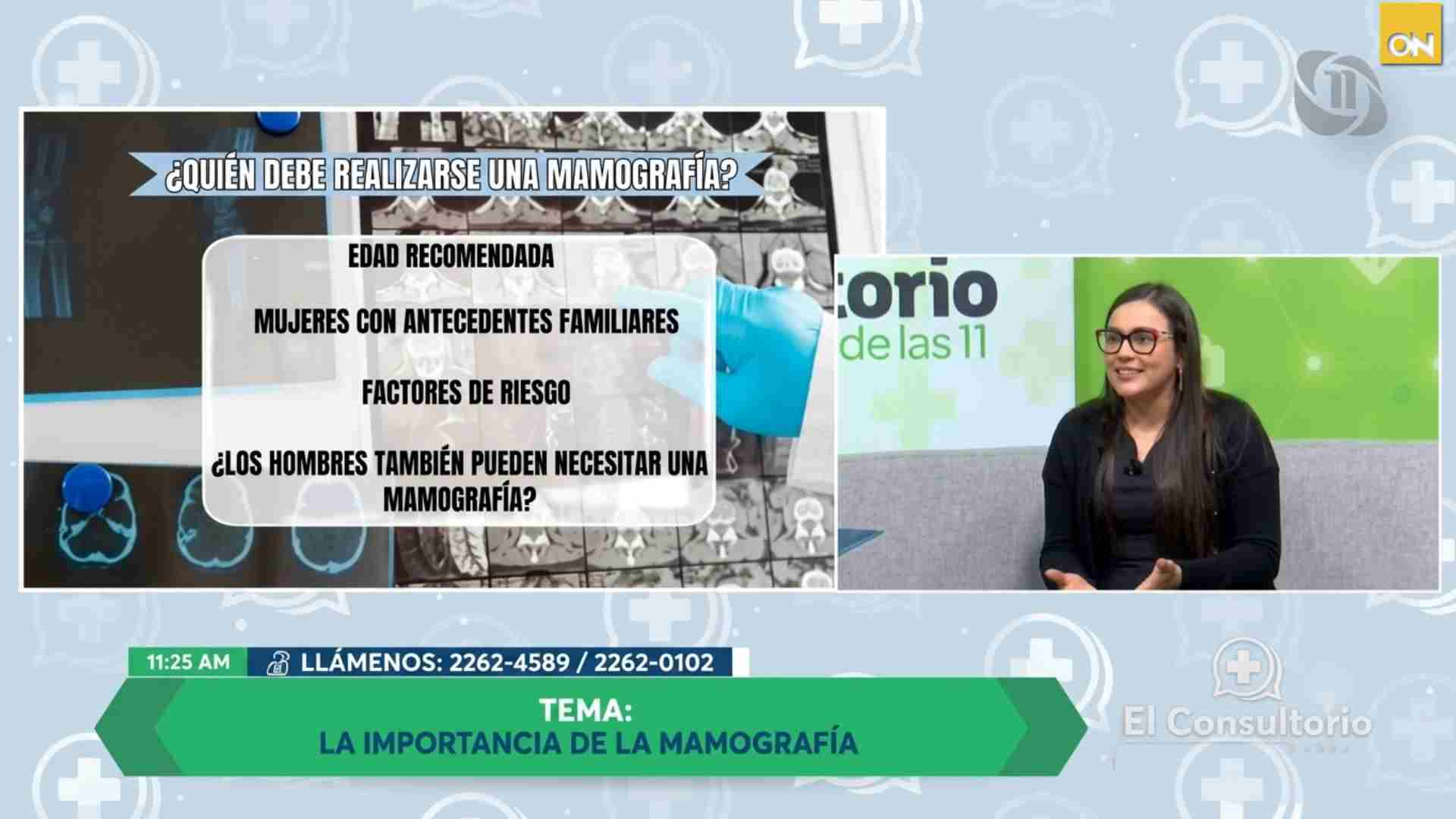 El Consultorio del Once: mamografía y detección temprana