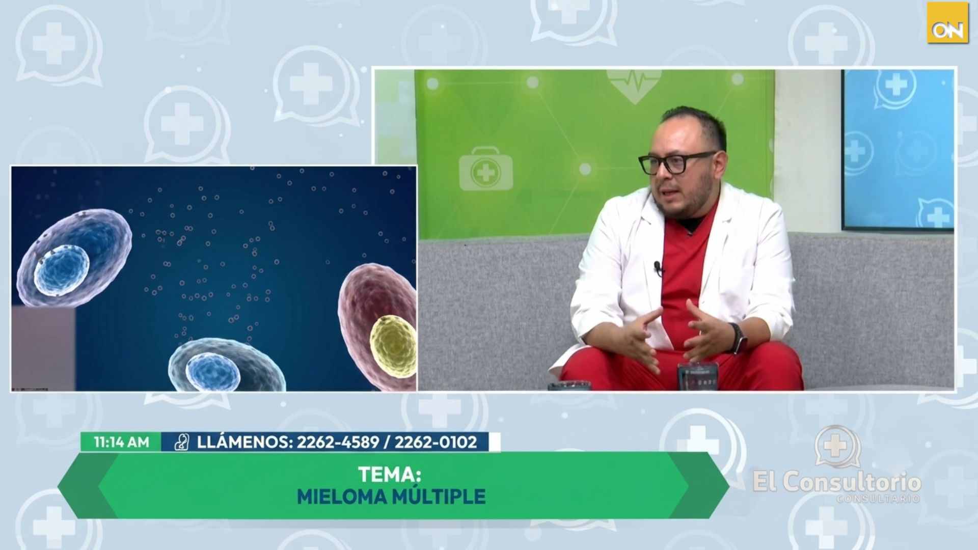 El Consultorio del Once: síntomas y tratamiento del mieloma