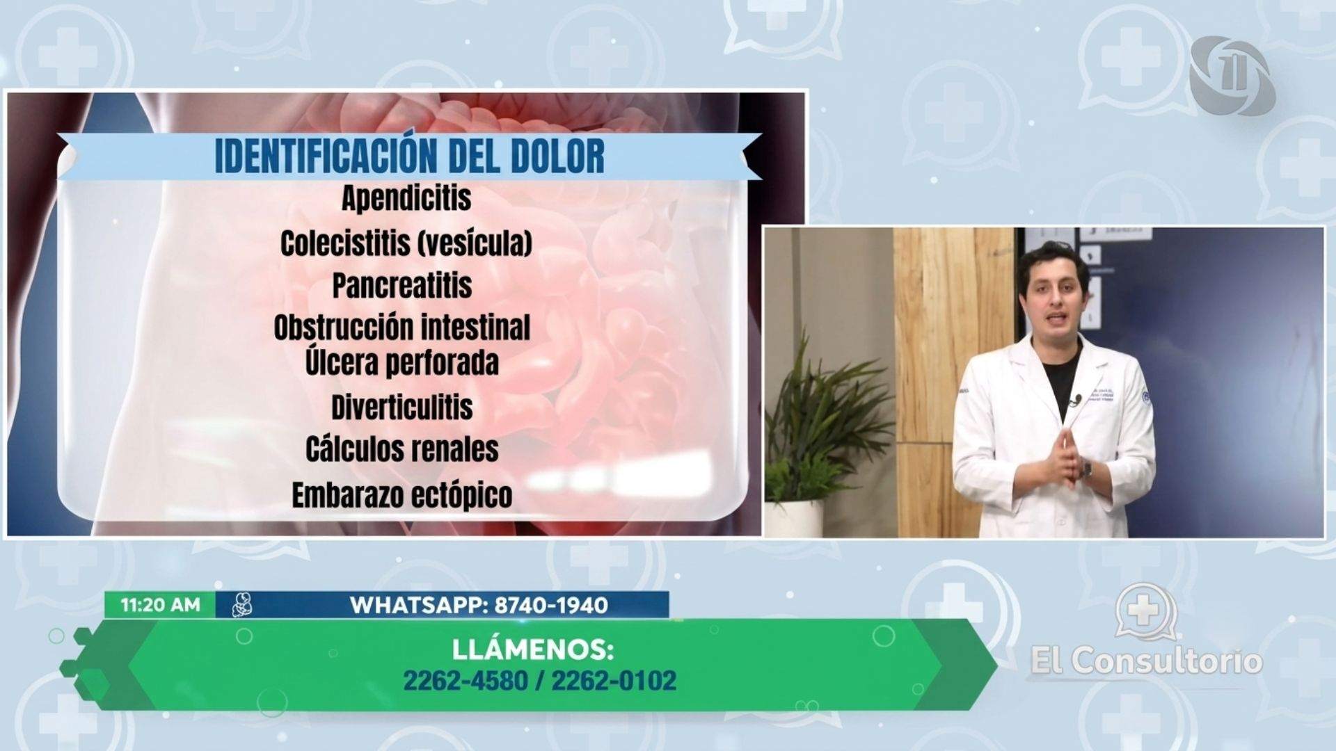 El Consultorio: ¿Cuándo el dolor abdominal es una emergencia?