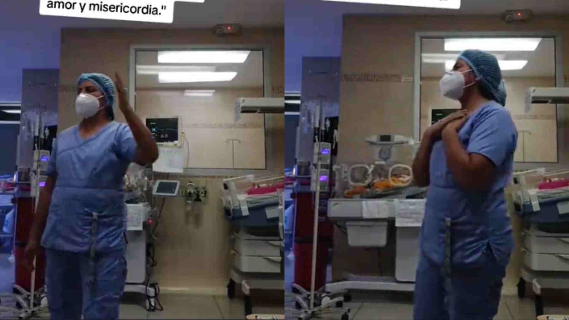 El emotivo gesto de una enfermera hondureña con bebés recién nacidos que tocó miles de corazones