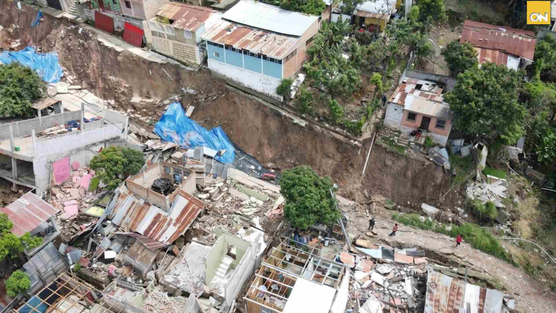 Falla geológica en El Reparto preocupa tras lluvias