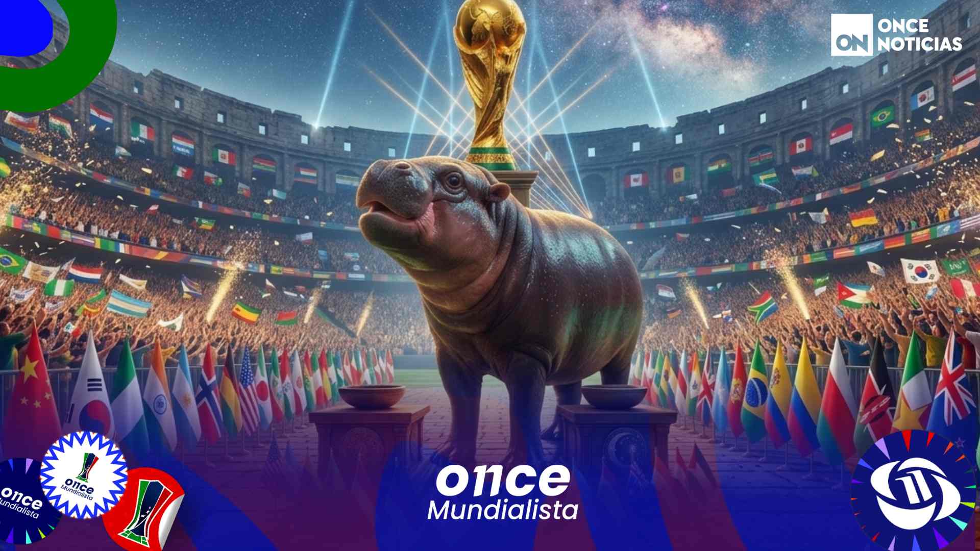 Hipopótamo Moo Deng Mundial