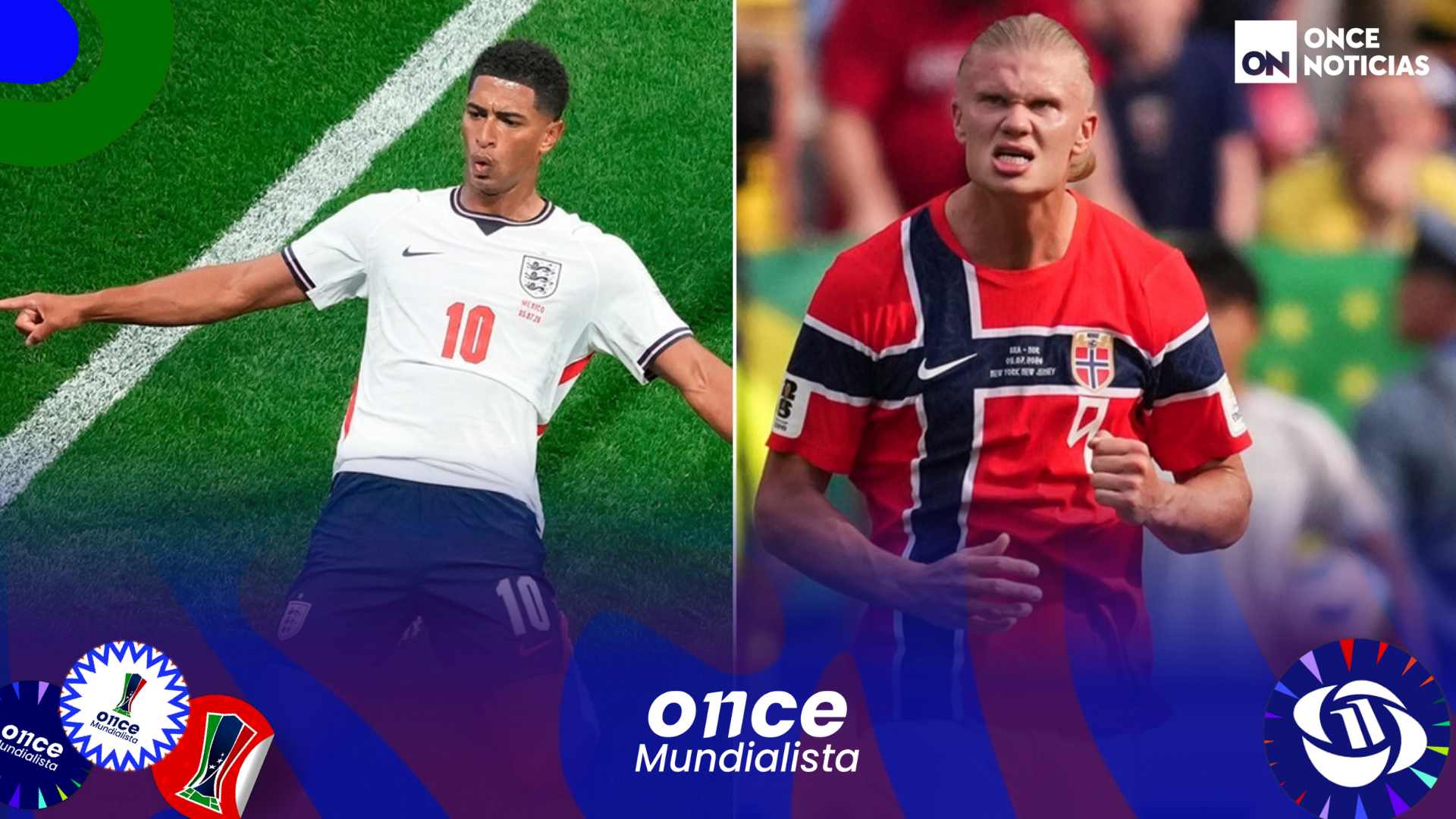 Inglaterra vs Noruega Mundial
