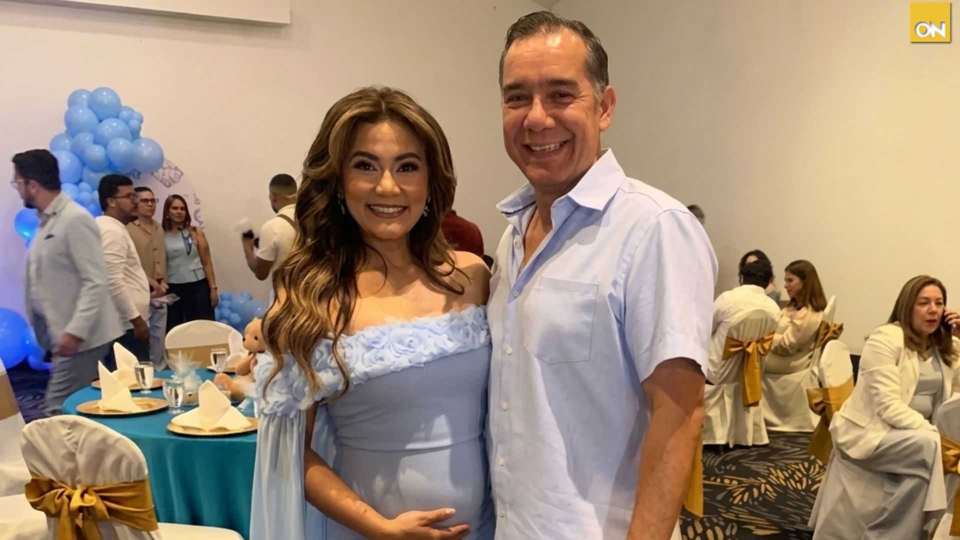 OMG organiza emotivo baby shower para Issis Argueta
