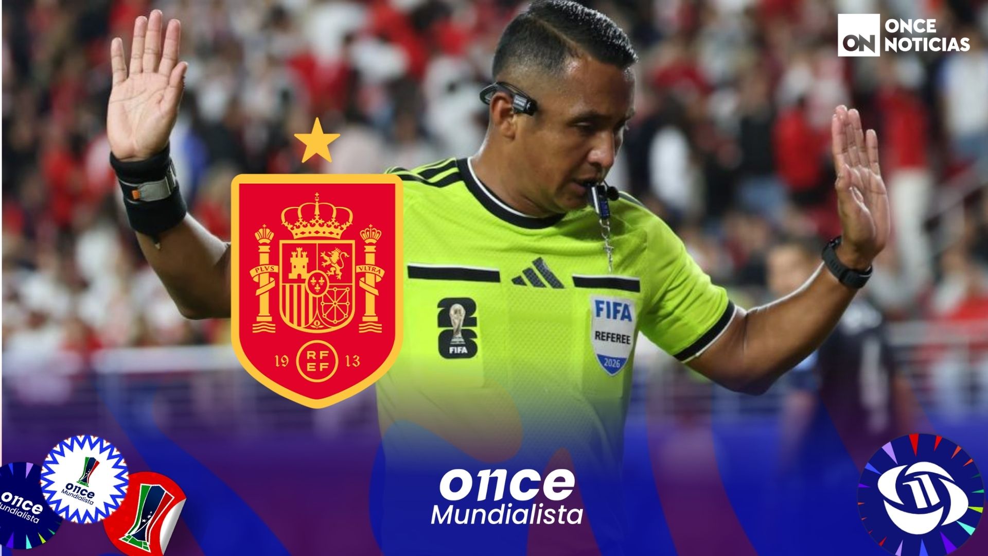 Iván Barton genera polémica en España tras ser designado para la semifinal del Mundial 2026