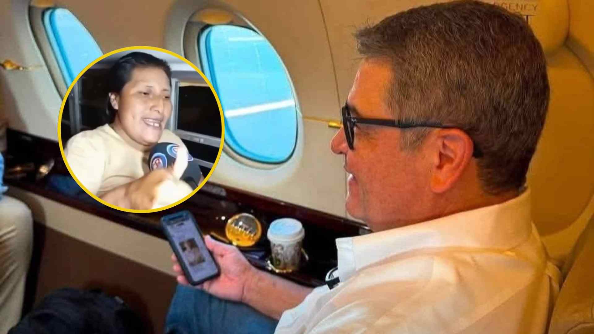 Con papel en mano: Hondureña compone canción para recibir a Juan Orlando Hernández en Palmerola