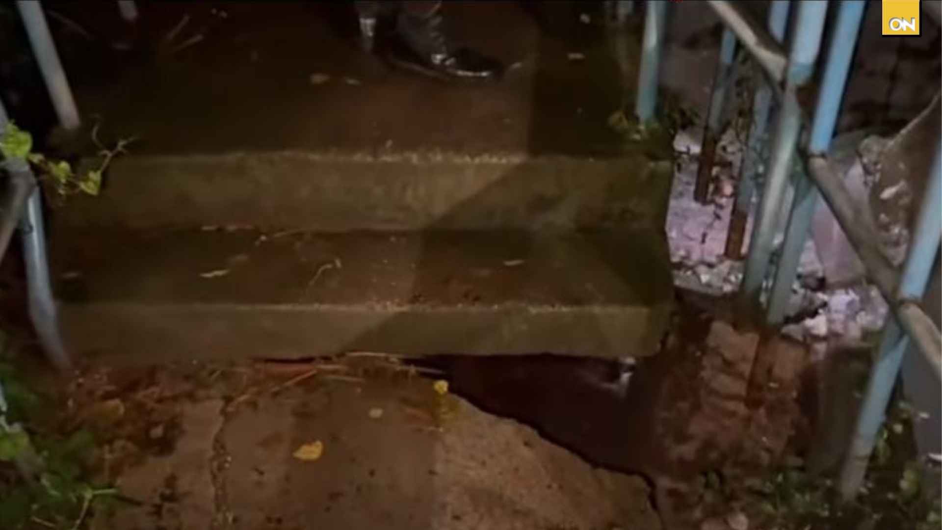 Lluvias comienzan a provocar derrumbes, caída de árboles y colapso de puentes peatonales