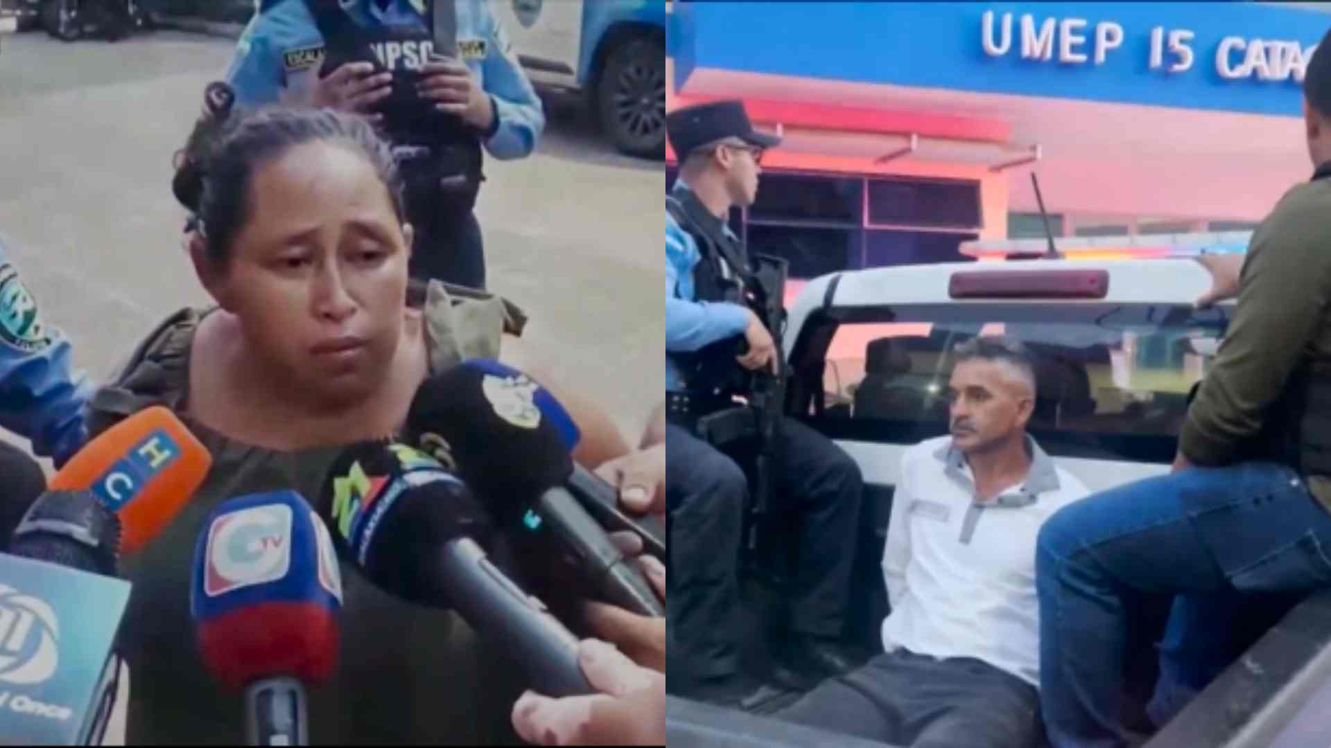 Recapturan a padres acusados de presunta venta de sus hijas en Olancho; ellos niegan los señalamientos