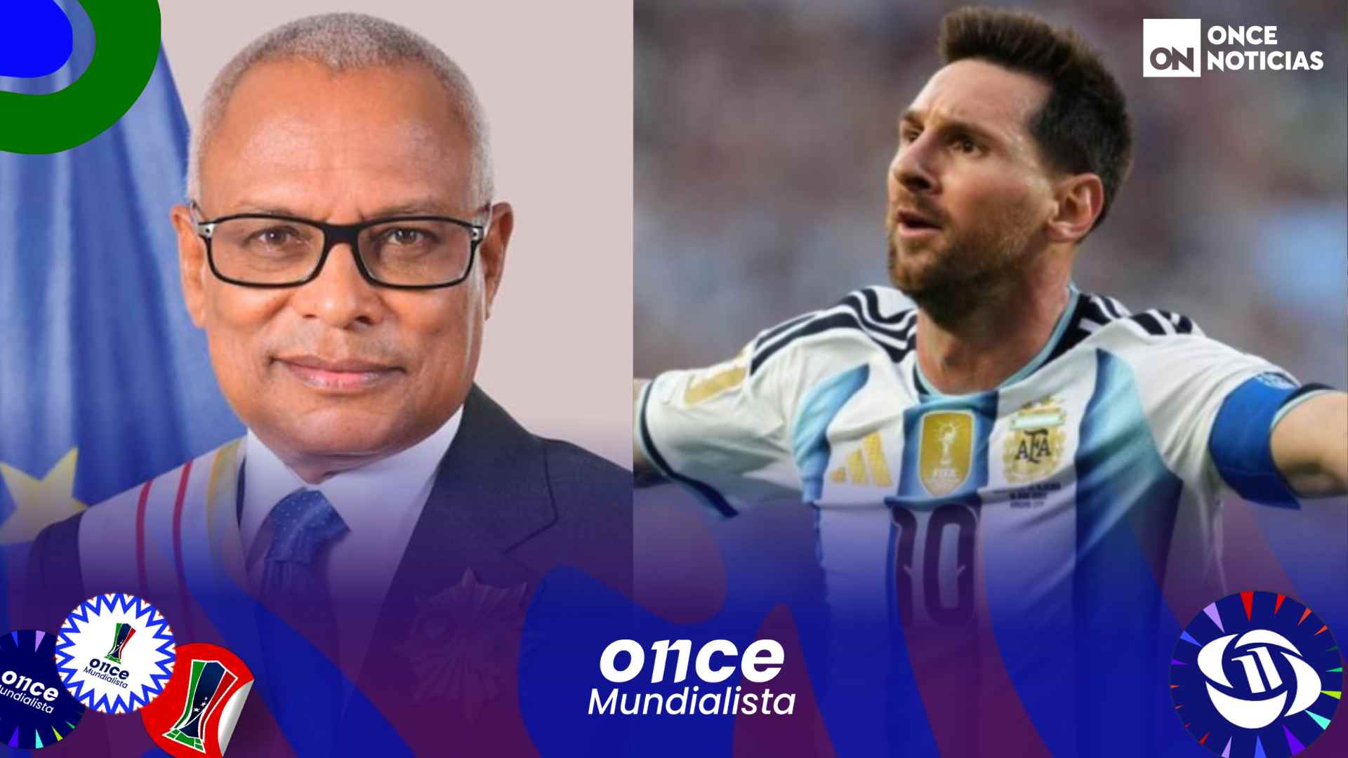 Presidente Cabo Verde Messi