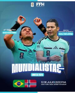 Saíd Martínez Brasil Noruega