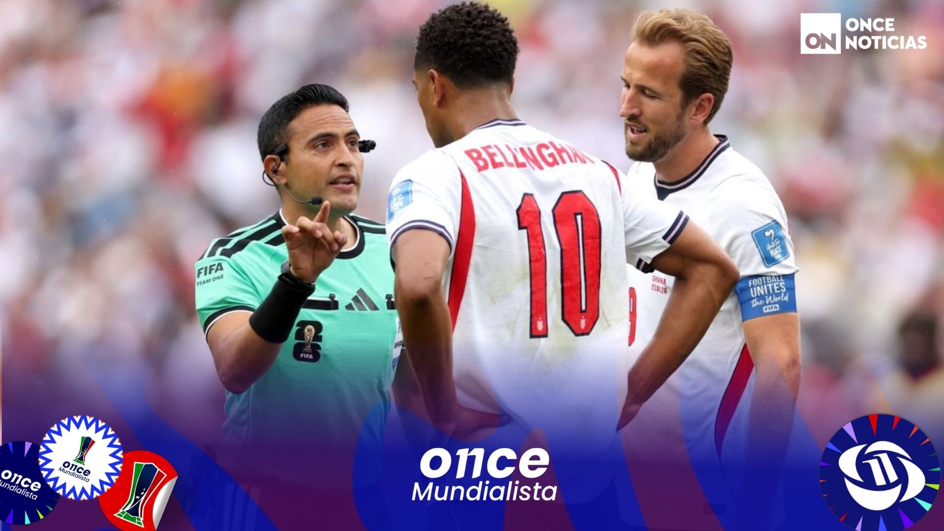 Said Martínez revela por qué no expulsó a Jude Bellingham en el Mundial